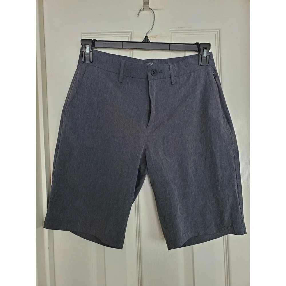 Old Navy Active Shorts Gray StretchTech Athletic Performance Hiking Golf Size 28